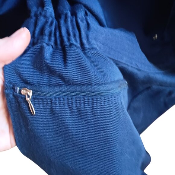 Mens 38 Small Vintage Coveralls 70's Sears Work & Leisure Blue Mechanic Cosplay - Picture 7 of 9